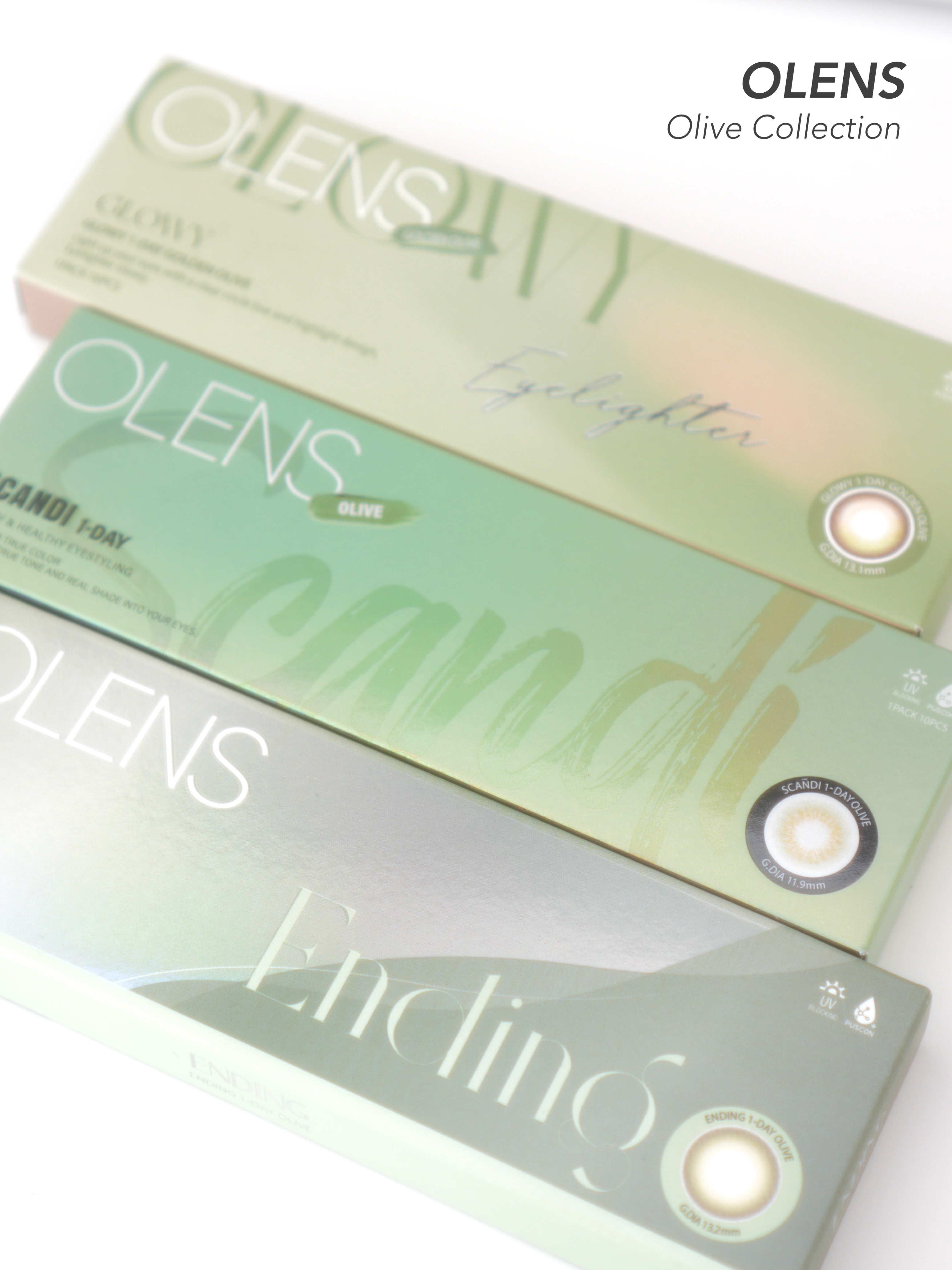 Glowy 1day/OLENS/ワンデー（１DAY）カラコンを使ったクチコミ（2枚目）