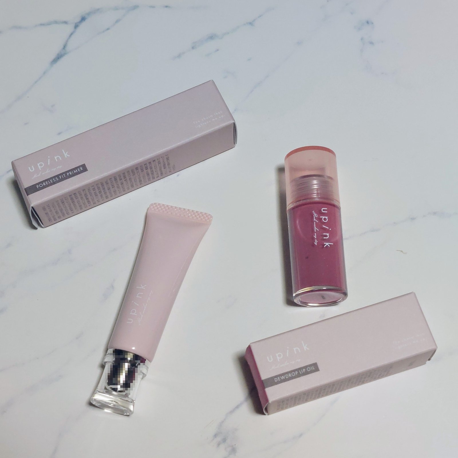 デュードロップリップオイル/upink/リップグロスを使ったクチコミ（1枚目）