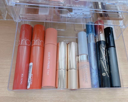 3段式クリアーケース/DAISO/その他化粧小物を使ったクチコミ(4枚目)