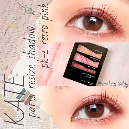 パーツリサイズシャドウ/KATE/アイシャドウパレットを使ったクチコミ(1枚目)