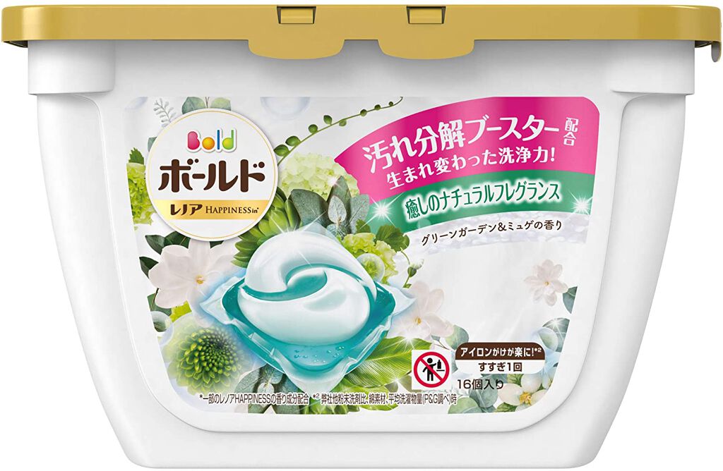 ボールド ボールドジェルボール3D グリーンガーデン&ミュゲの香り