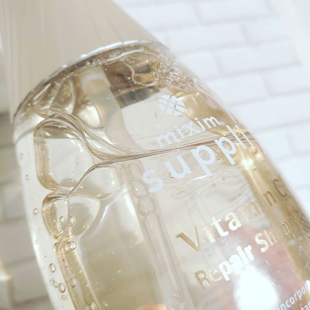 ビタミン リペアシャンプー／コラーゲン リペアヘアトリートメント/mixim suppli/市販シャンプーを使ったクチコミ（2枚目）