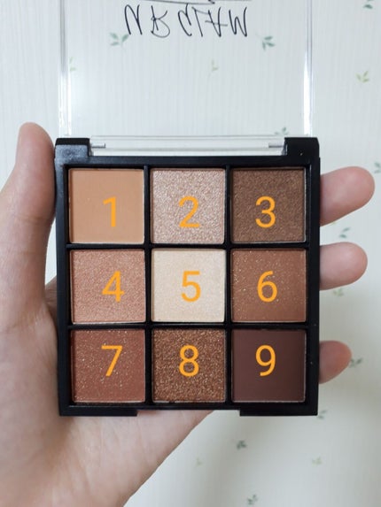 UR GLAM BLOOMING EYE COLOR PALETTE/U R GLAM/アイシャドウパレットを使ったクチコミ(2枚目)