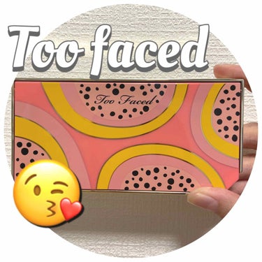 パパイヤ ポップ アイシャドウ パレット/Too Faced/アイシャドウパレットを使ったクチコミ（1枚目）