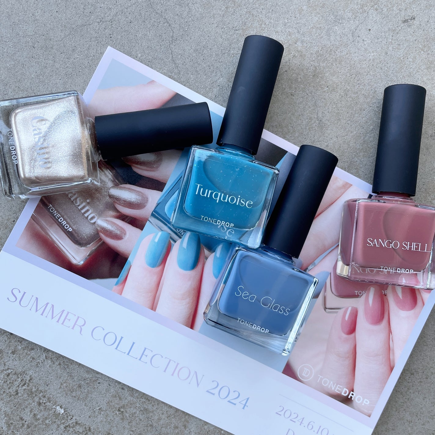 TONE DROP ネイルポリッシュ/D-UP/マニキュアを使ったクチコミ(2枚目)