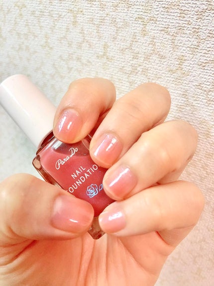 ネイルファンデーション/パラドゥ/マニキュアを使ったクチコミ(2枚目)