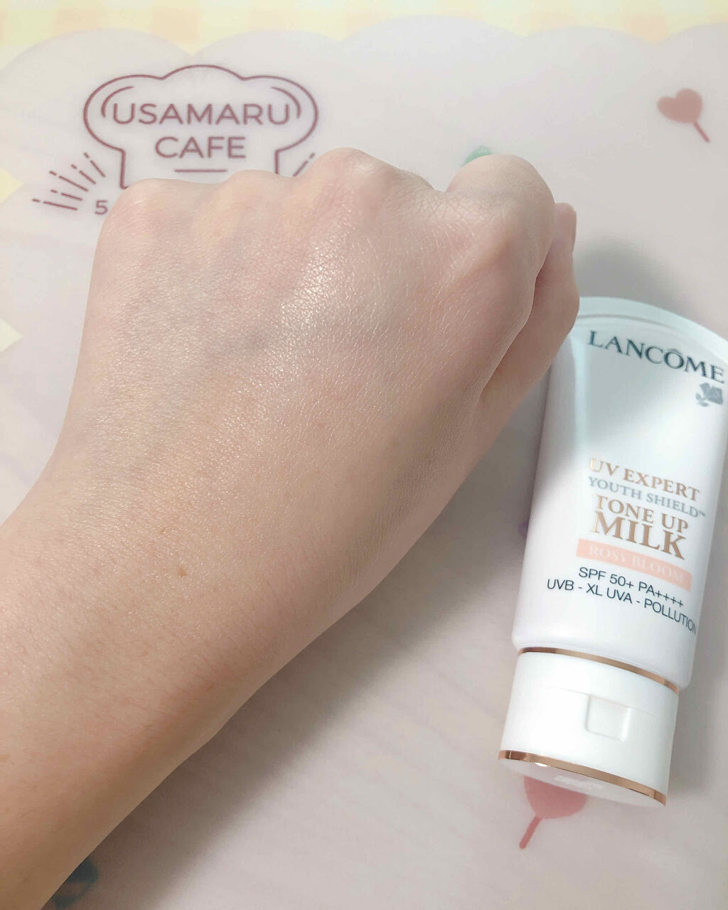 UV エクスペール トーン アップ ローズ/LANCOME/日焼け止め・UVケアを使ったクチコミ（3枚目）