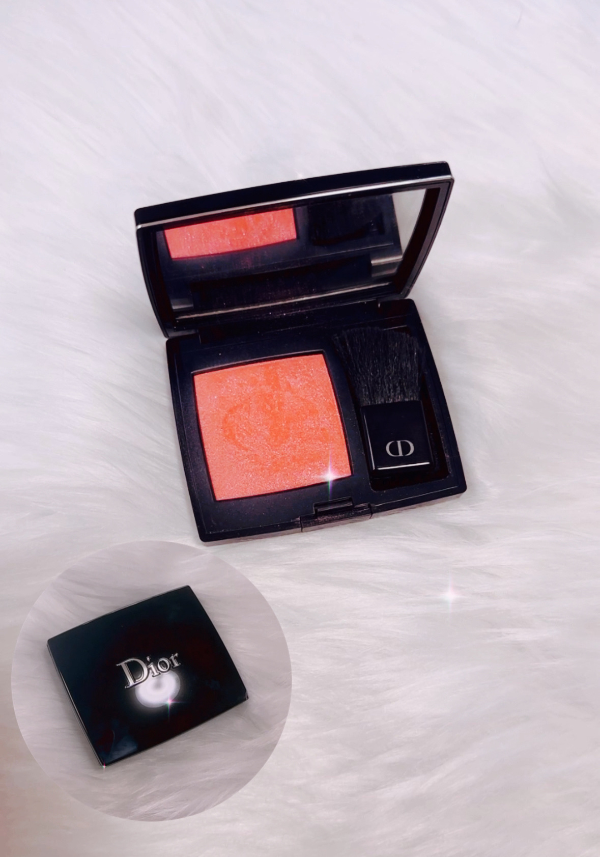 ディオールスキン ルージュ ブラッシュ 365 ニュー ワールド シマー/Dior/パウダーチークを使ったクチコミ（1枚目）