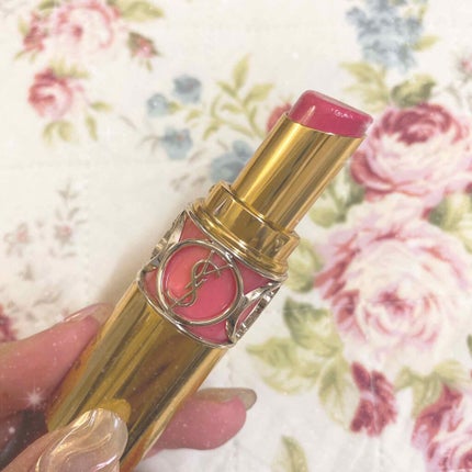 ルージュ ヴォリュプテ シャイン/YVES SAINT LAURENT BEAUTE/口紅を使ったクチコミ(1枚目)