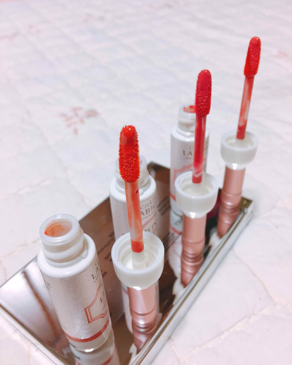 ワインリップティント/LABIOTTE/リップティントを使ったクチコミ（2枚目）