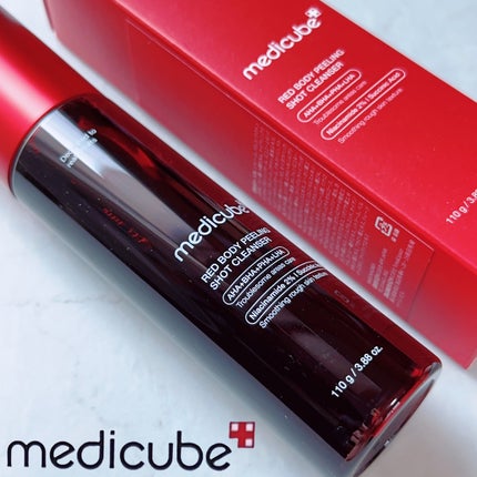 レッドアクネ ボディピーリングショット/MEDICUBE/ピーリングを使ったクチコミ(1枚目)