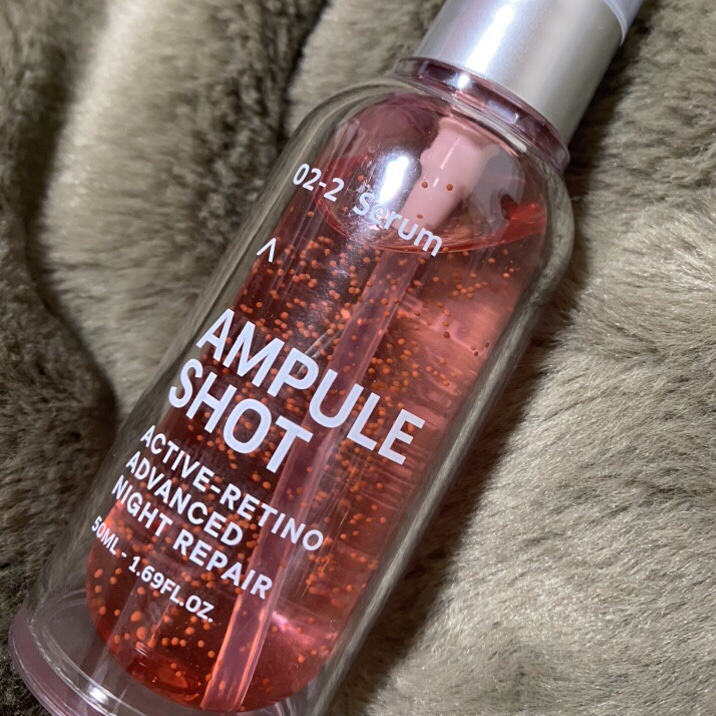 アクティブレチノ アドバンスト ナイトリペア セラム/AMPULE SHOT/美容液を使ったクチコミ（1枚目）