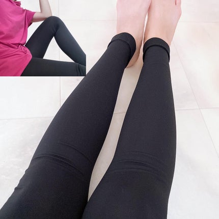 スリムレギンス color+/BELMISE/着圧ソックス・レギンスを使ったクチコミ(5枚目)