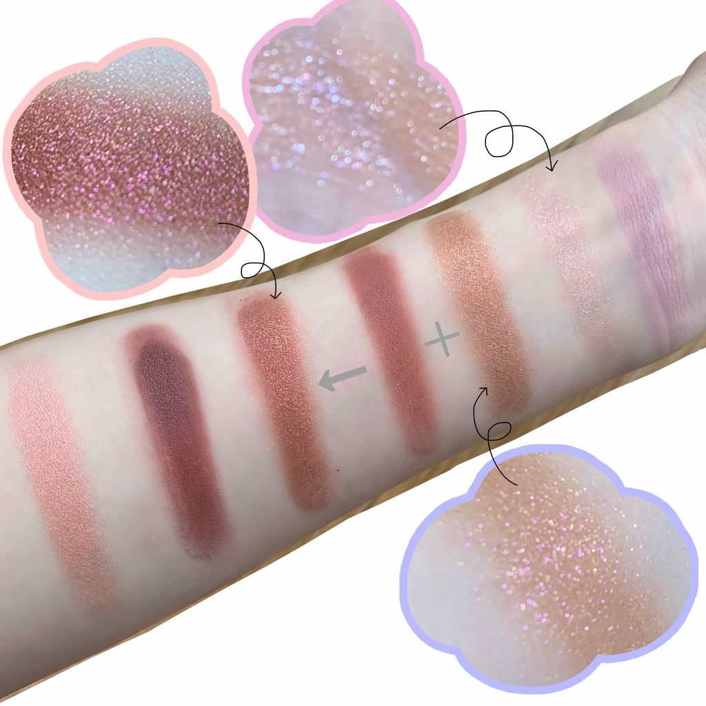 プレイカラーアイパレット ローズボム/ETUDE/アイシャドウパレットを使ったクチコミ（2枚目）