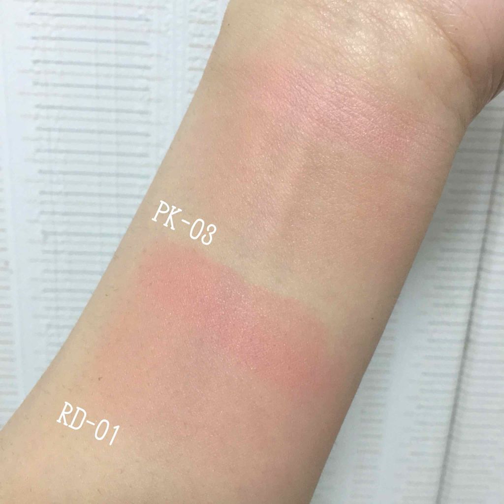 ブライトアップチークN/media/パウダーチークを使ったクチコミ(3枚目)