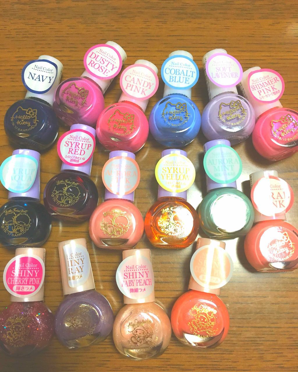 サンリオネイル/DAISO/マニキュアを使ったクチコミ（1枚目）