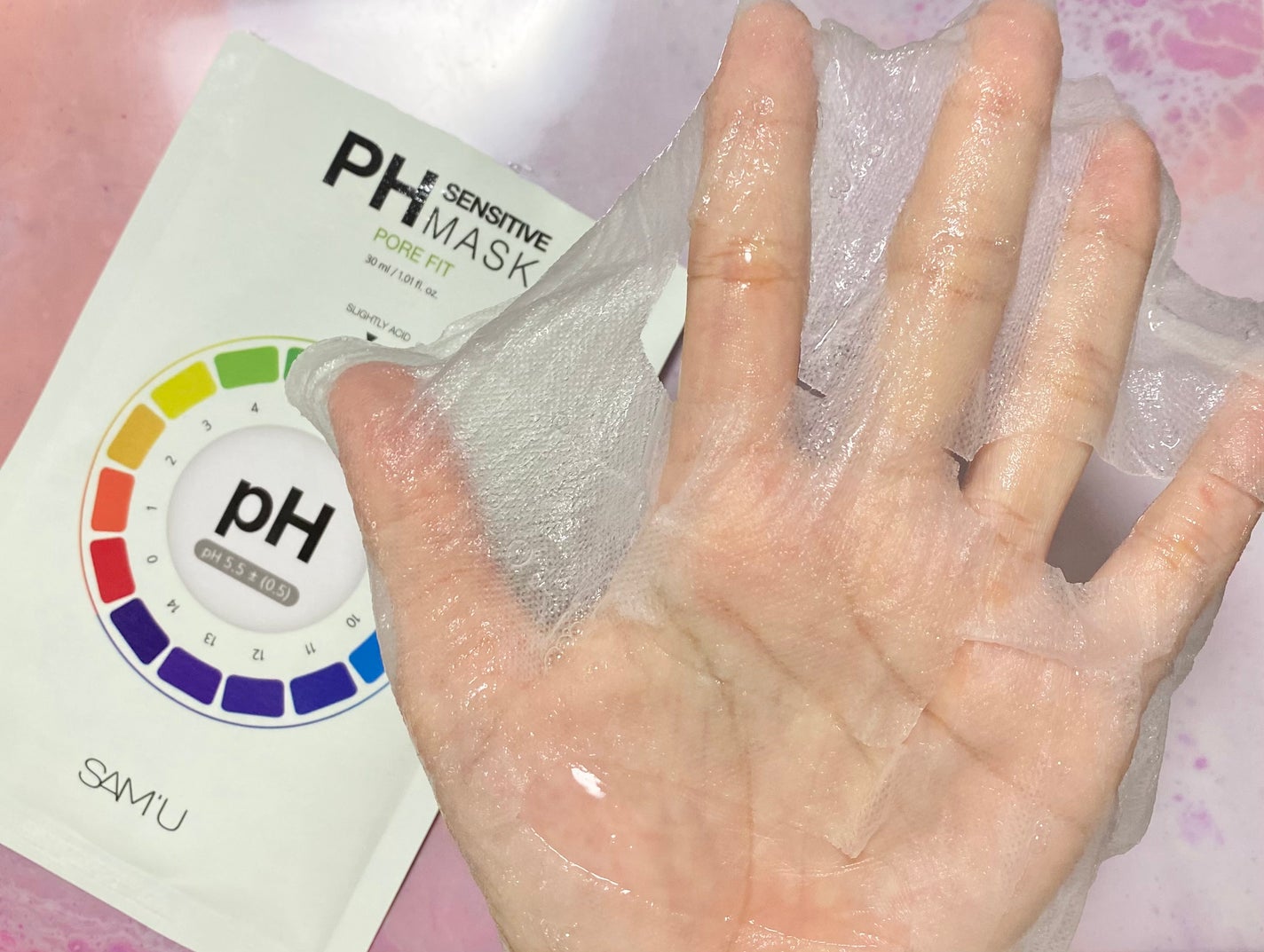 PHセンシティブマスク ポアフィット/SAM'U/シートマスク・パックを使ったクチコミ(2枚目)