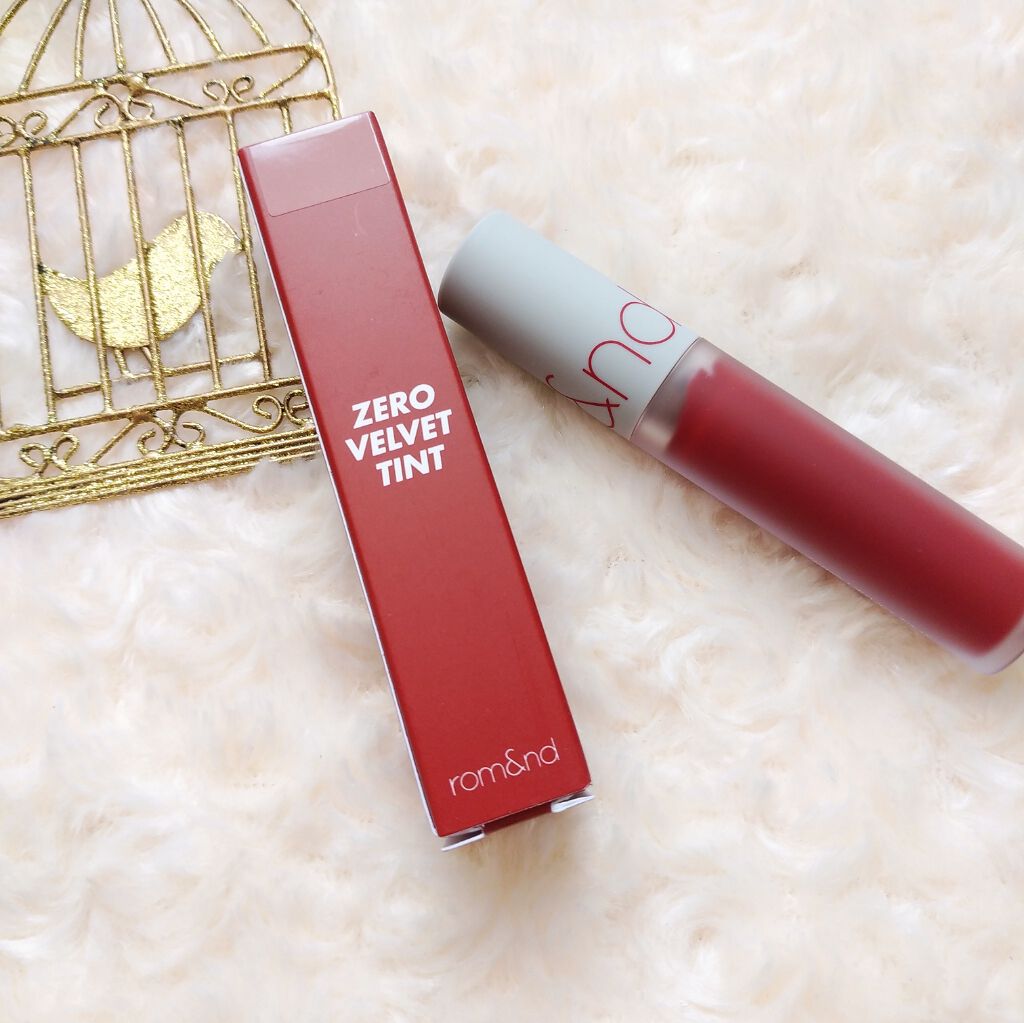 ゼロベルベットティント/rom&nd/リップティントを使ったクチコミ（1枚目）
