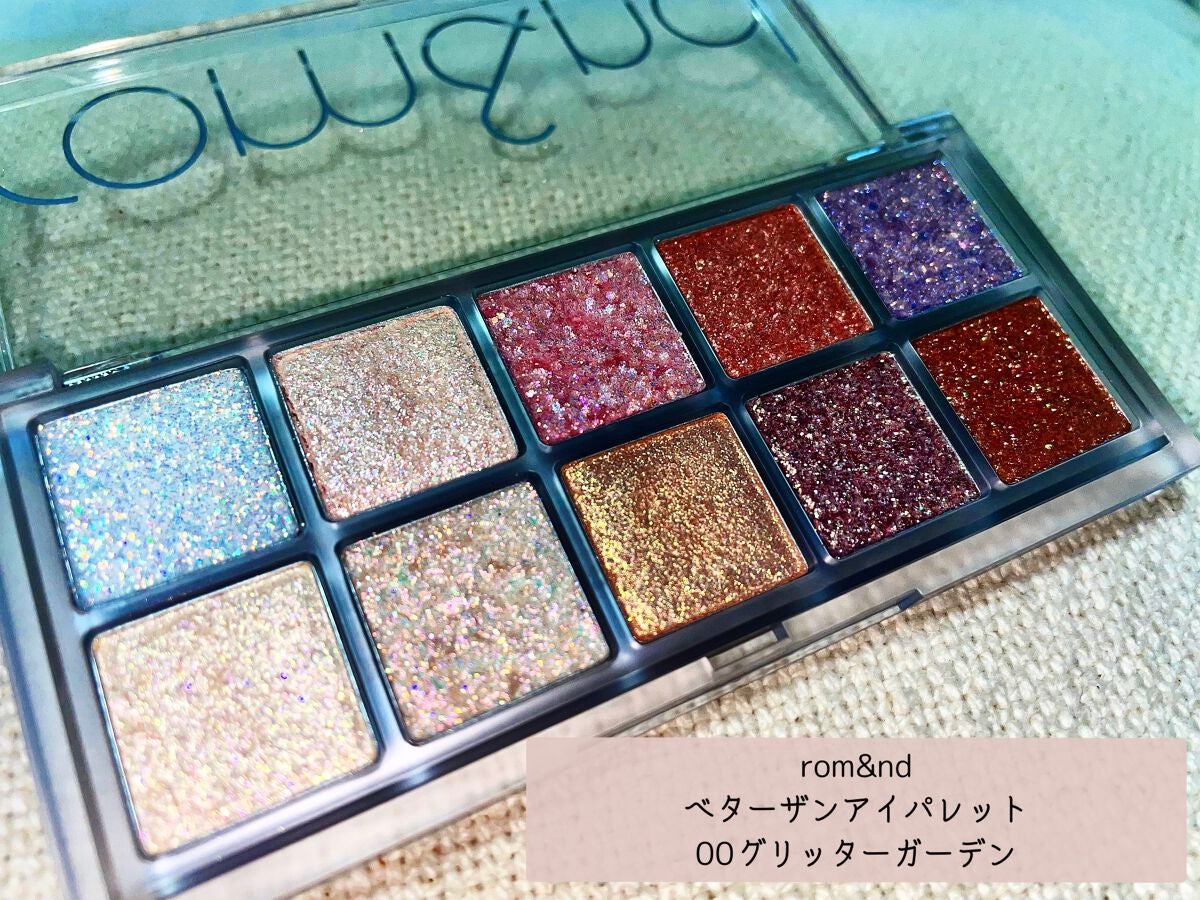 ベターザンパレット/rom&nd/アイシャドウパレットを使ったクチコミ(1枚目)