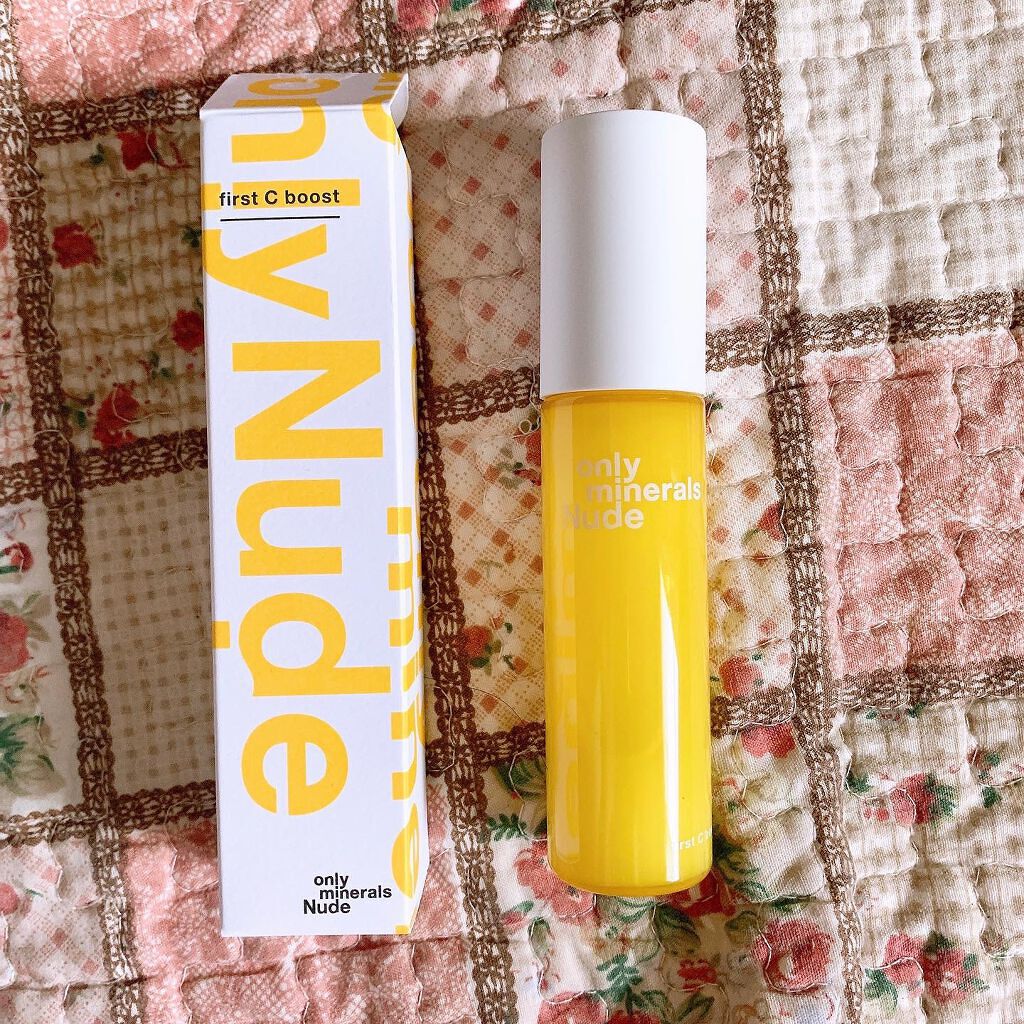 Nude ファーストCブースト/ONLY MINERALS/美容液を使ったクチコミ(2枚目)