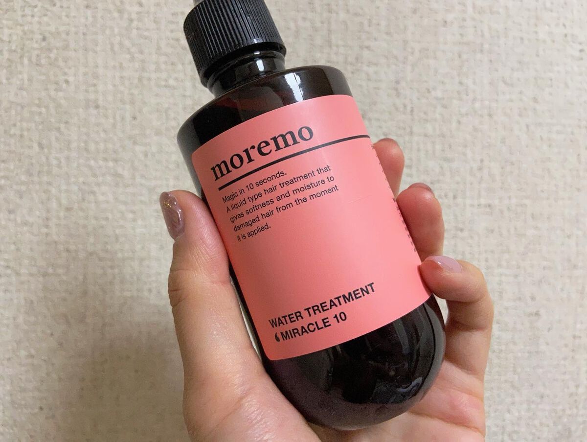 ウォータートリートメントミラクル10/moremo/洗い流すヘアトリートメントを使ったクチコミ(2枚目)