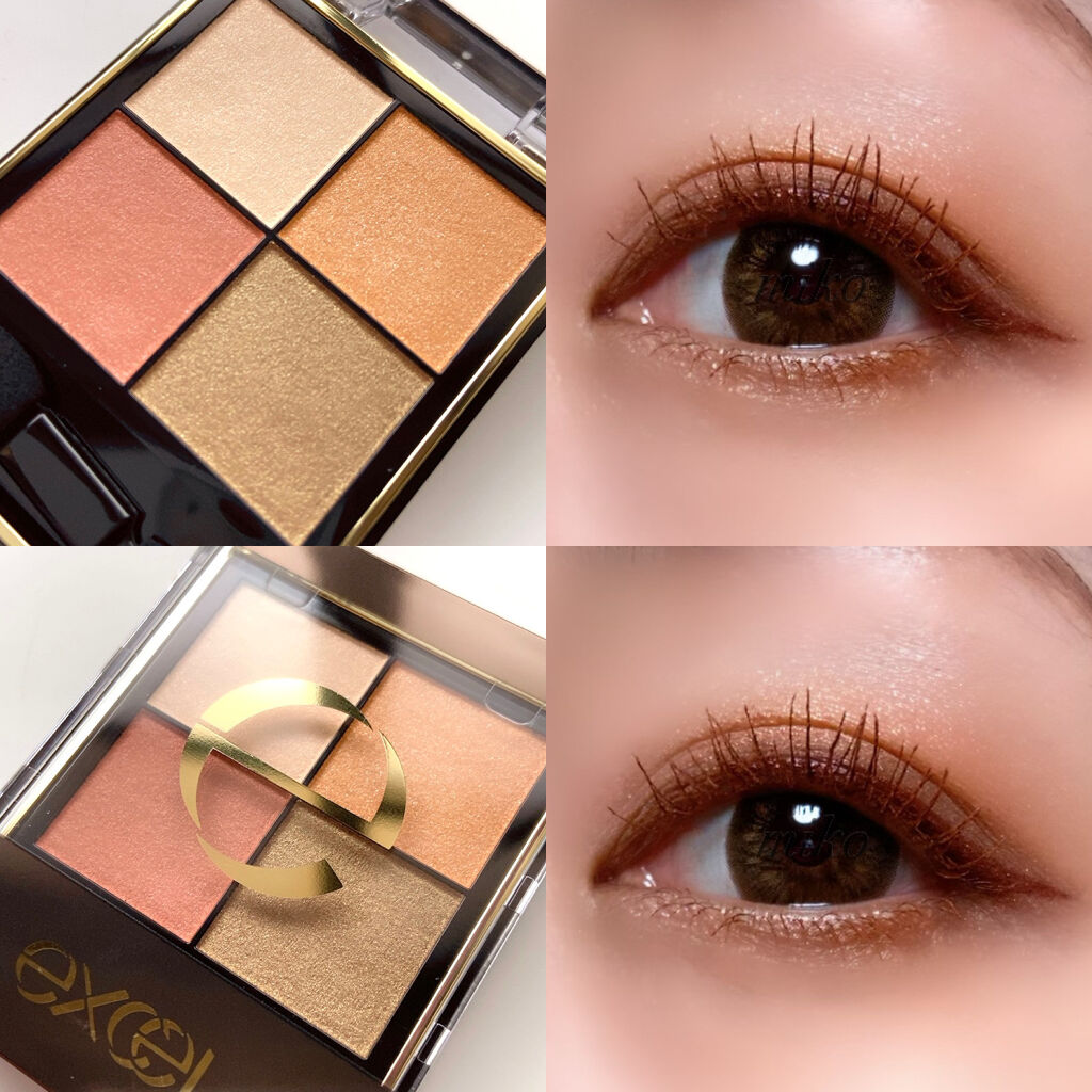 ロング＆カラード ラッシュ LC05 オレンジピール/excel/マスカラを使ったクチコミ（2枚目）