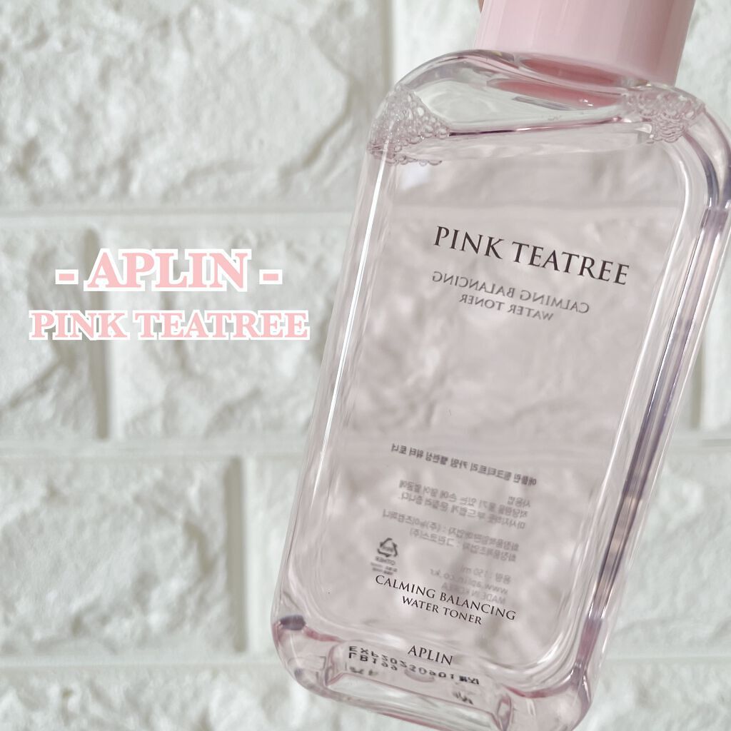 ピンクティーツリートナー/APLIN/化粧水を使ったクチコミ（1枚目）