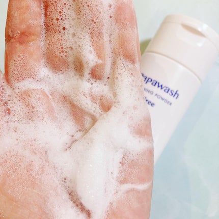 パパウォッシュフリー/ESS/洗顔パウダーを使ったクチコミ(3枚目)