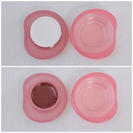 フィー リップアンドチーク グローイジェリーポット JS03 クーベルチュール/fwee/リップグロスを使ったクチコミ(3枚目)