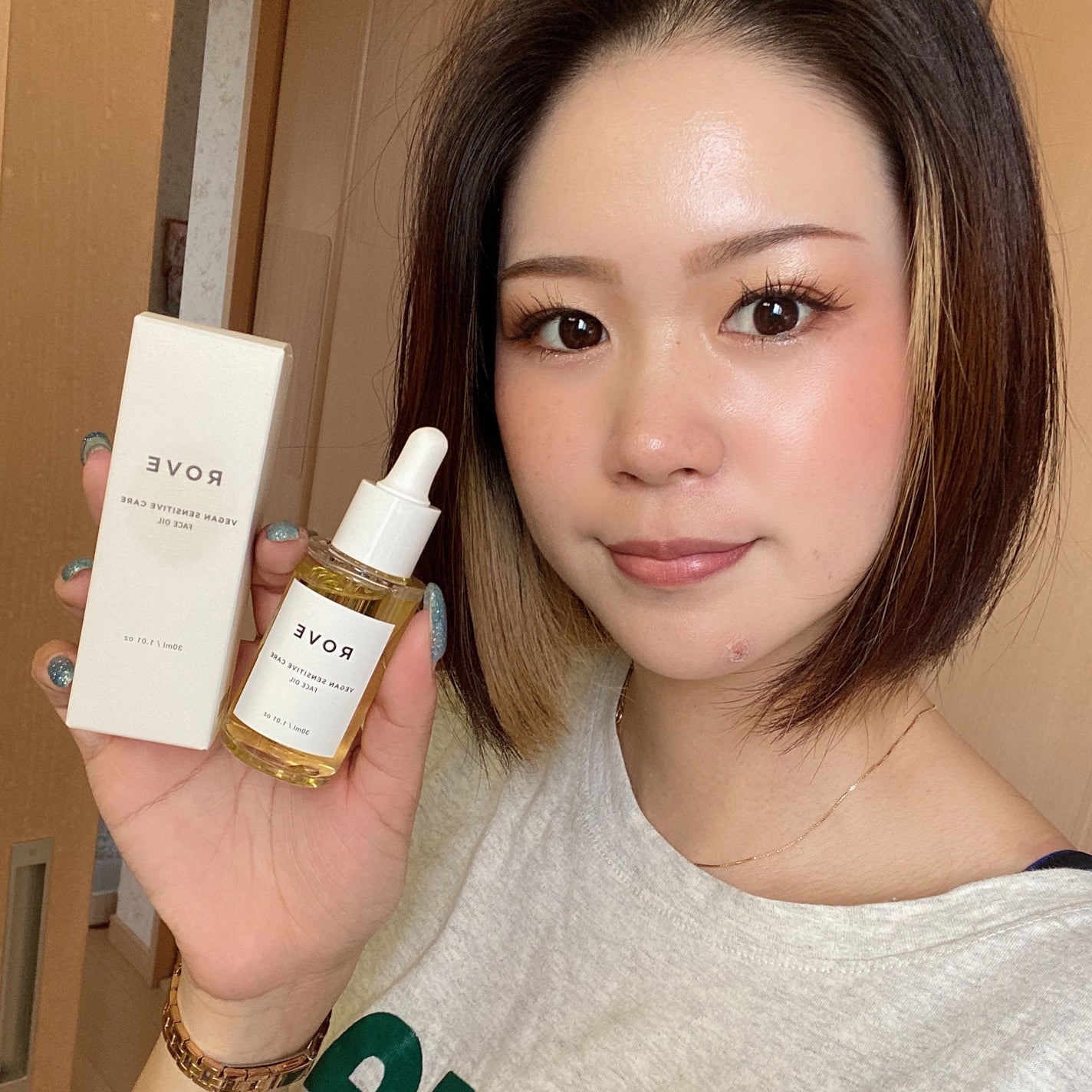 ヴィーガン センシティブケア フェイスオイル/ROVE/フェイスオイルを使ったクチコミ(6枚目)