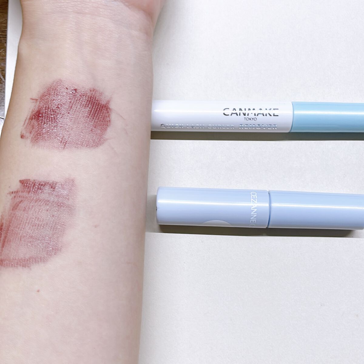 マスカラリムーバー/CEZANNE/ポイントメイクリムーバーを使ったクチコミ（2枚目）