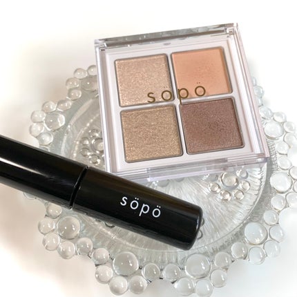 カラーマスカラ/sopo/マスカラを使ったクチコミ(6枚目)