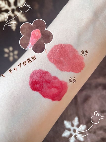 ジルスチュアート ブルームドロップ リップ&チーク シフォン/JILL STUART/リキッドチークを使ったクチコミ(2枚目)