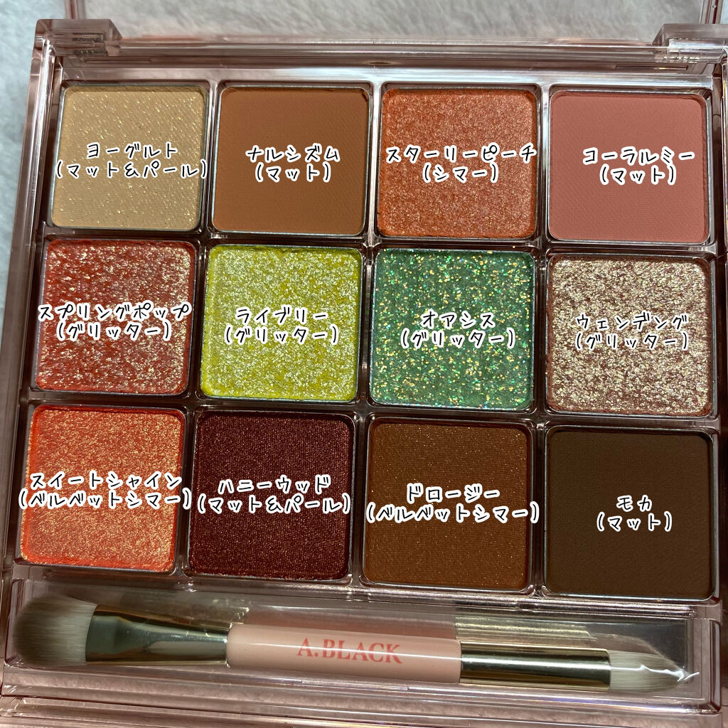 グラムチェンジマルチパレット/A.BLACK/マルチパレットを使ったクチコミ（3枚目）