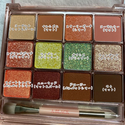 グラムチェンジマルチパレット/A.BLACK/マルチパレットを使ったクチコミ(3枚目)