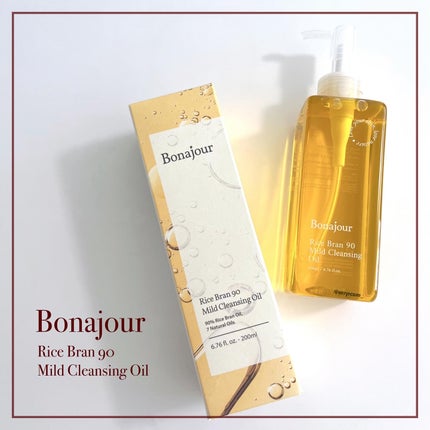 ライスブラン90マイルドクレンジングオイル/Bonajour/オイルクレンジングを使ったクチコミ(1枚目)