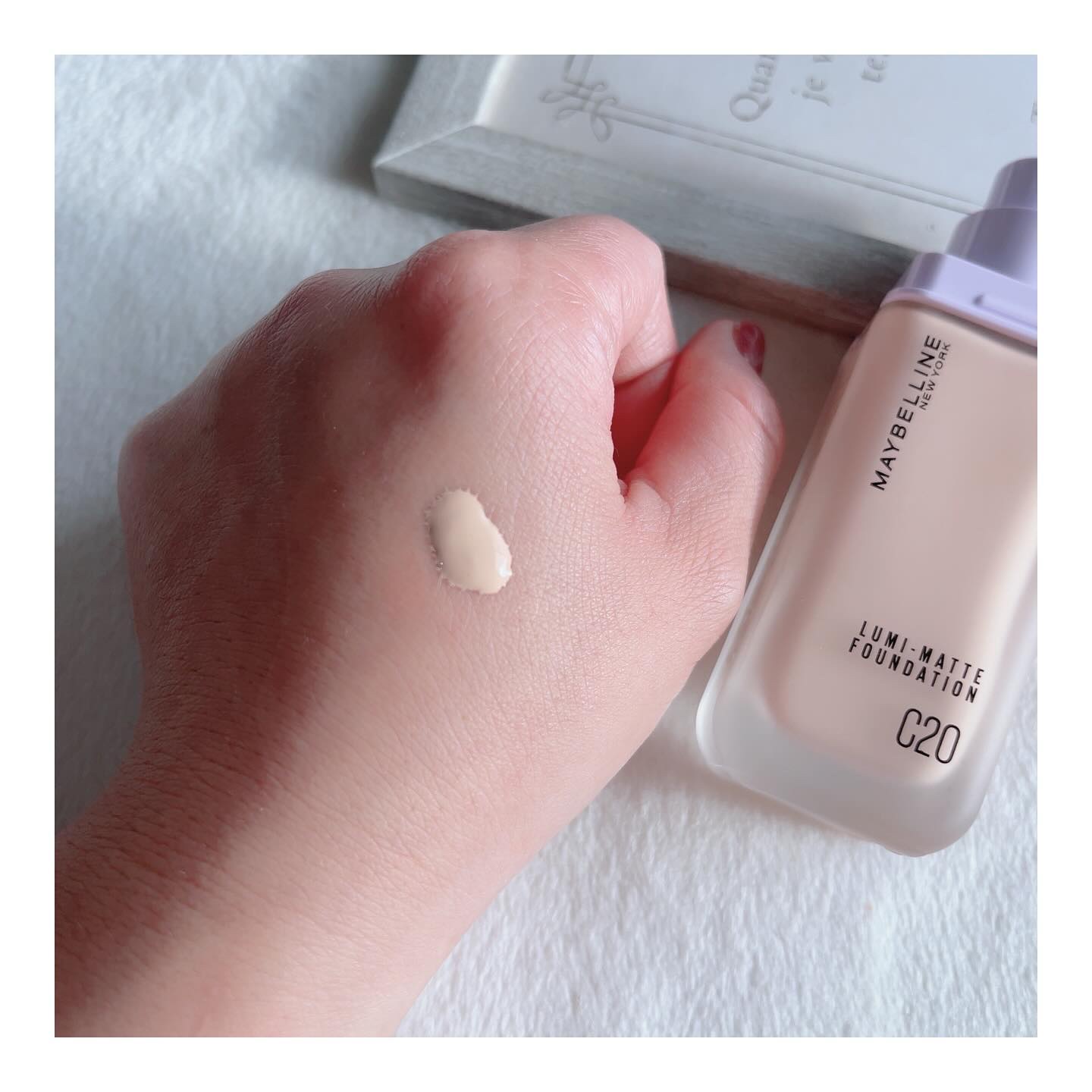 SPステイ ルミマット リキッド ファンデーション/MAYBELLINE NEW YORK/リキッドファンデーションを使ったクチコミ（3枚目）
