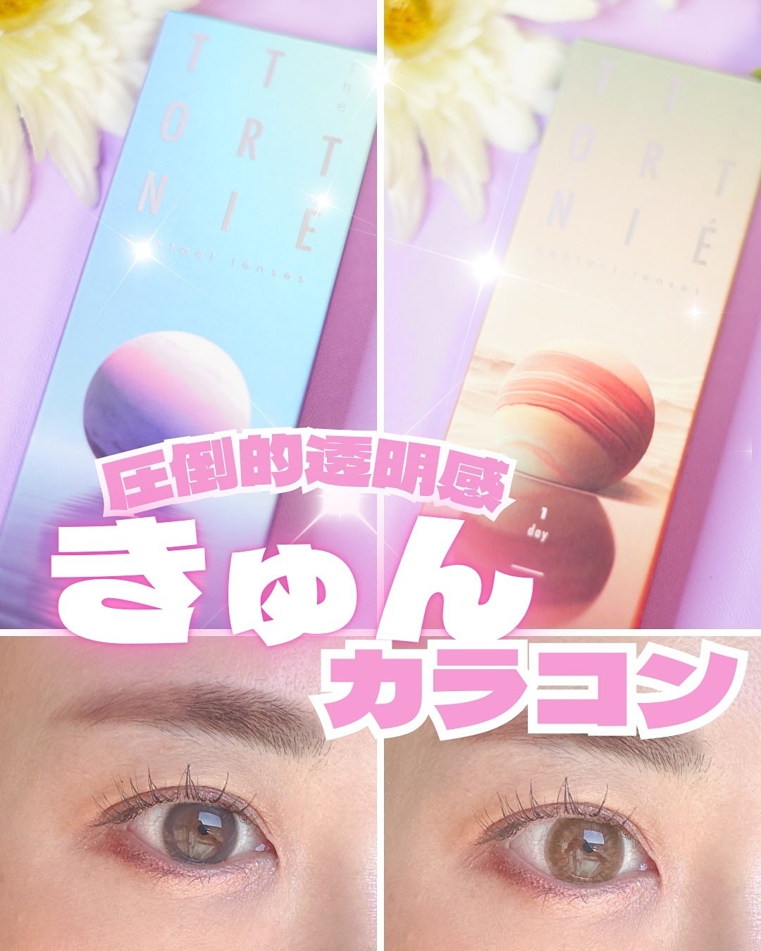 TETRITON/TETRITON/ワンデー(1DAY)カラコンを使ったクチコミ(1枚目)