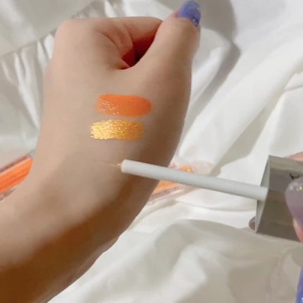 ダイヤモンドシリーズ 星空リキッドアイシャドウ/ZEESEA/リキッドアイシャドウを使ったクチコミ(9枚目)