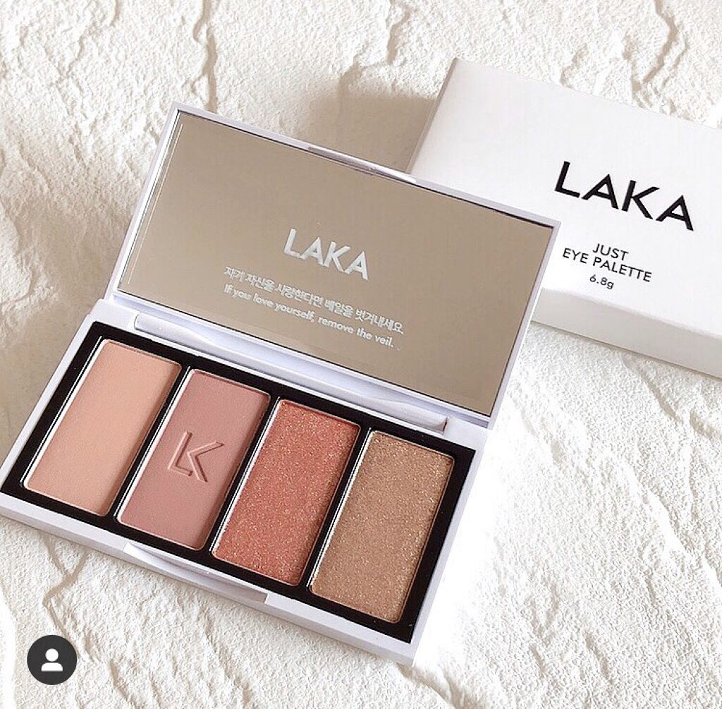 ジャストアイパレット/Laka/アイシャドウパレットを使ったクチコミ（1枚目）