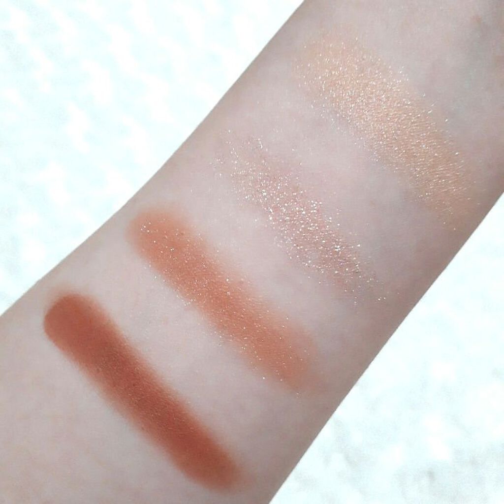 ヌードロップアイシャドウパレット/HOLIKA HOLIKA/アイシャドウパレットを使ったクチコミ(3枚目)