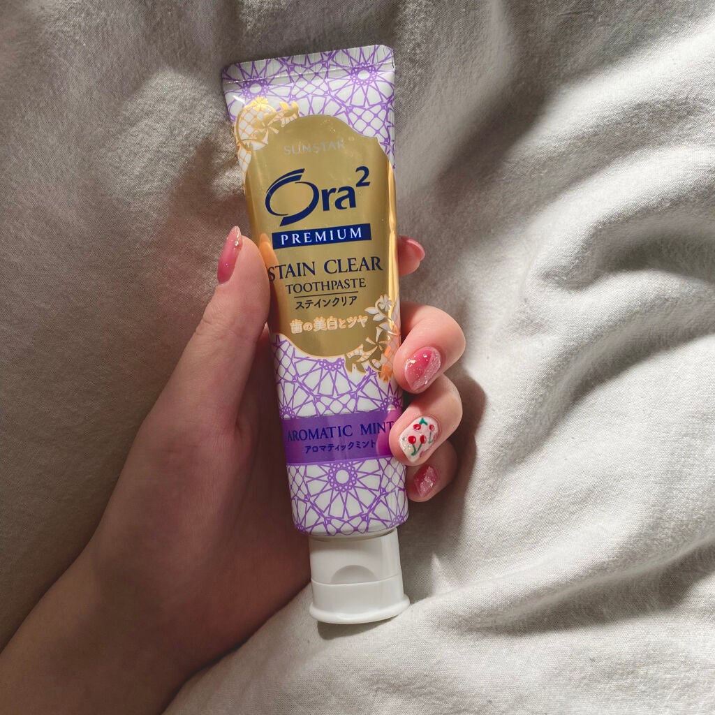プレミアム ステインクリア ペースト/オーラツー/歯磨き粉を使ったクチコミ(1枚目)