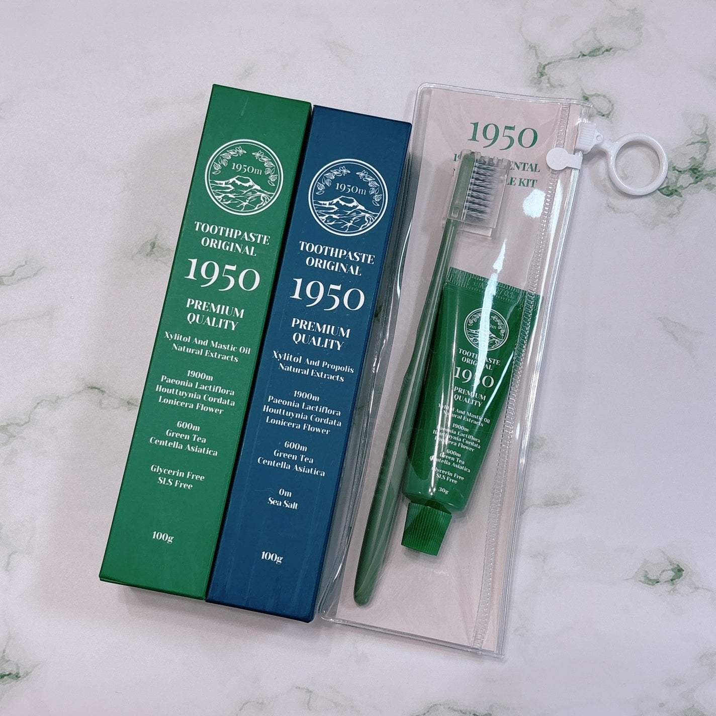 チェジュミネラルソルトブルーオーガニック歯磨き粉/1950/歯磨き粉を使ったクチコミ(5枚目)