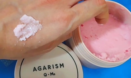 Q+Me スウィート ボム タラソ スクラブ/AGARISM/バスト・ヒップケアを使ったクチコミ(6枚目)