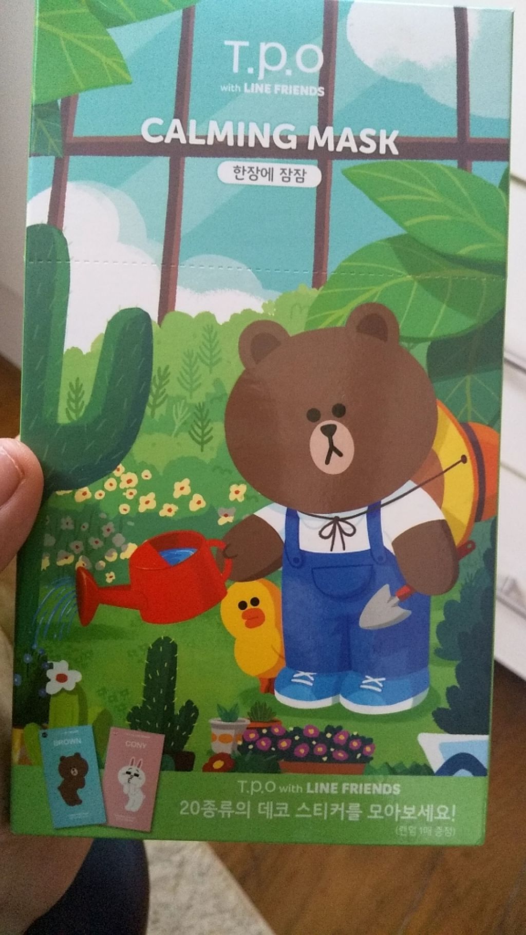 T.P.O.ラインフレンズ カーミングマスク/MEDIHEAL/シートマスク・パックを使ったクチコミ（1枚目）