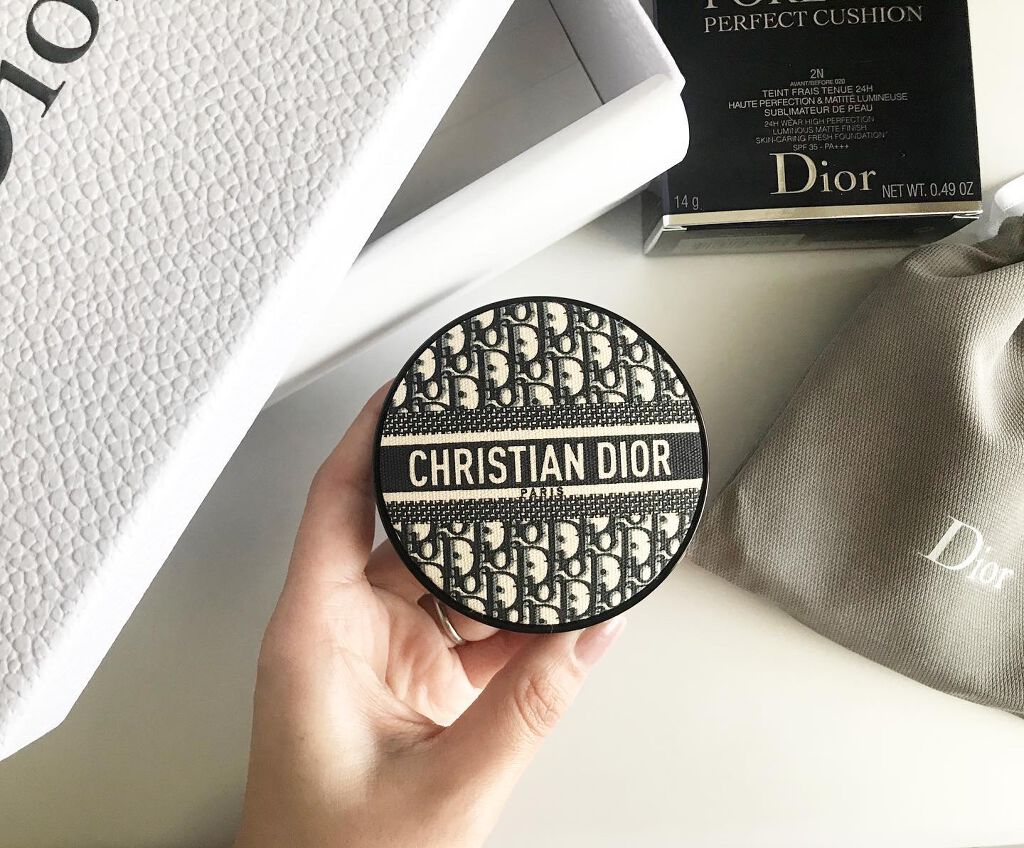 ディオールスキン フォーエヴァー グロウ クッション 2N ニュートラル/Dior/クッションファンデーションを使ったクチコミ（1枚目）