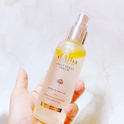 ダルバ ホワイトトリュフファーストスプレーセラム/ダルバ/ミスト状化粧水を使ったクチコミ(6枚目)