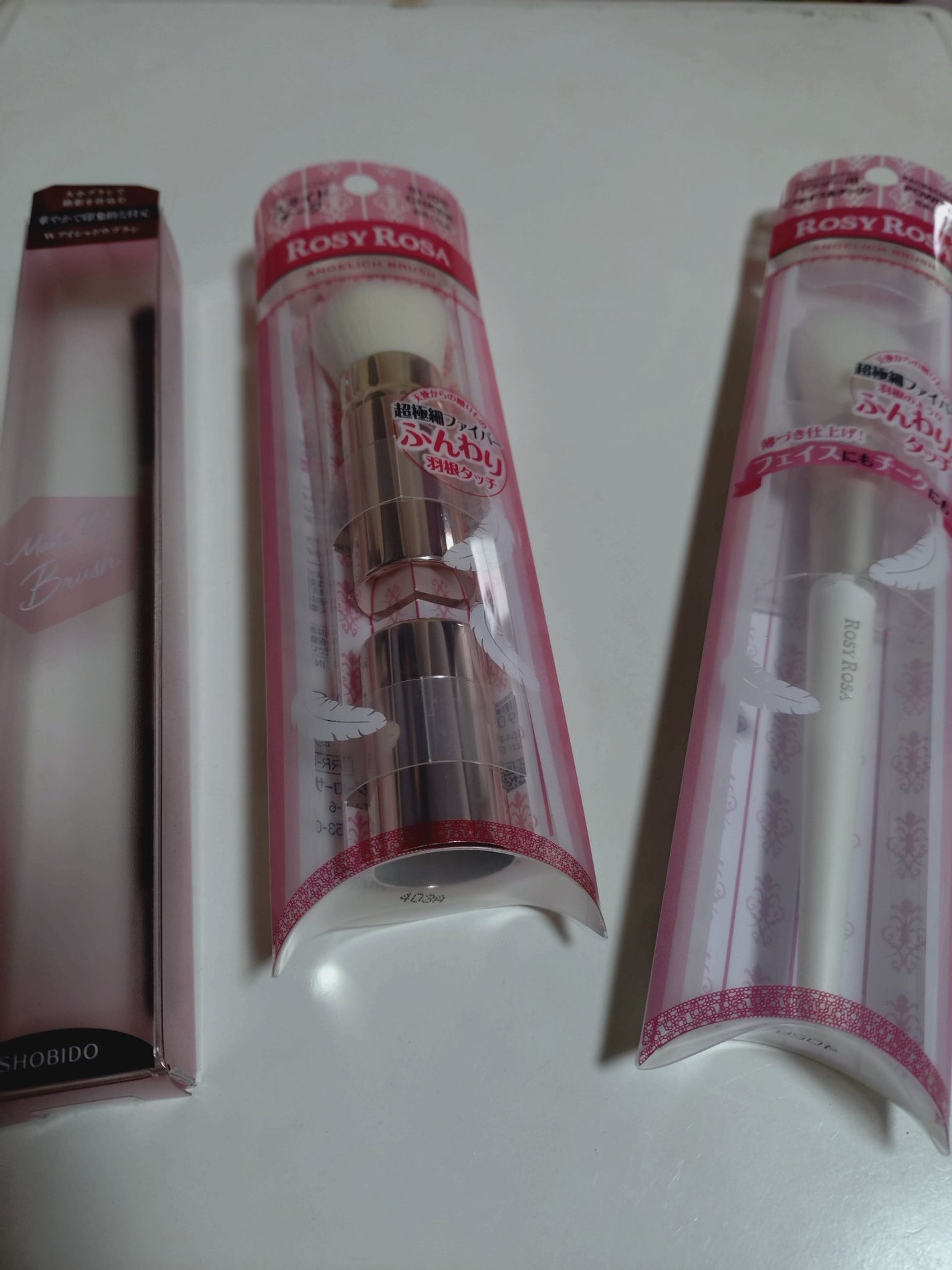 エンジェリッチブラシ スライドチーク/ロージーローザ/メイクブラシを使ったクチコミ(1枚目)