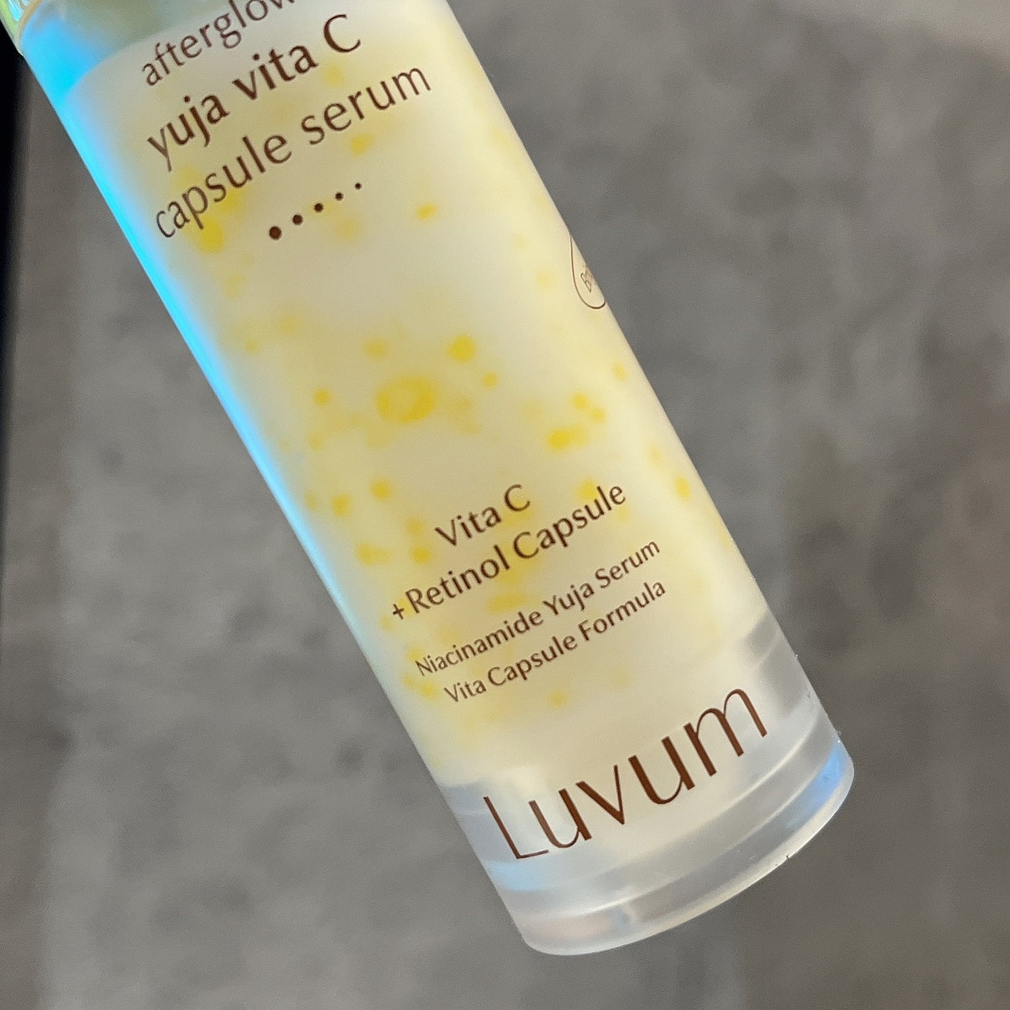 ラビューム アフターグロウ ゆずゲルマスク/Luvum/シートマスク・パックを使ったクチコミ(2枚目)