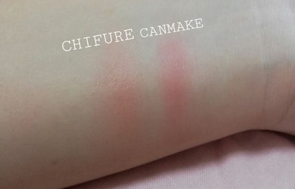 チーク カラー(ブラシ付)/ちふれ/パウダーチークを使ったクチコミ(2枚目)